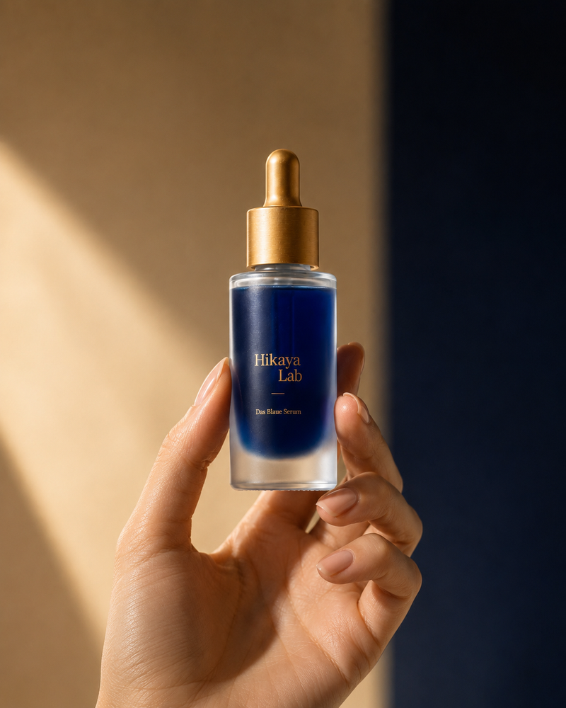 Das Blaue Serum von Hikaya Lab