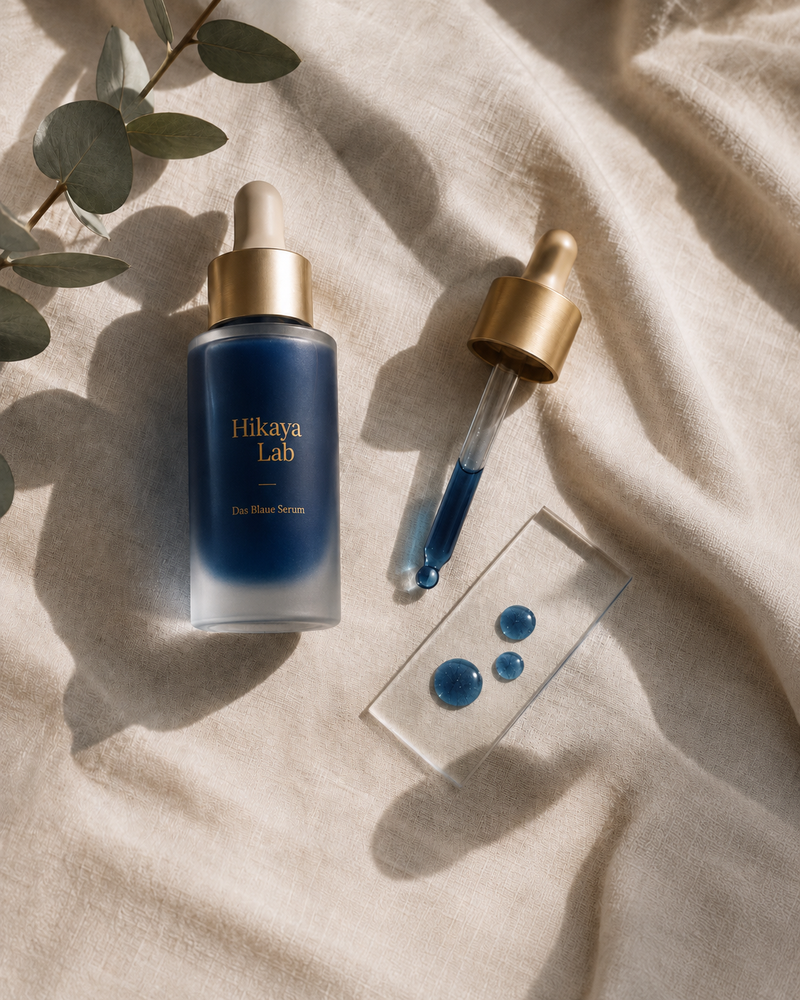 Das Blaue Serum von Hikaya Lab