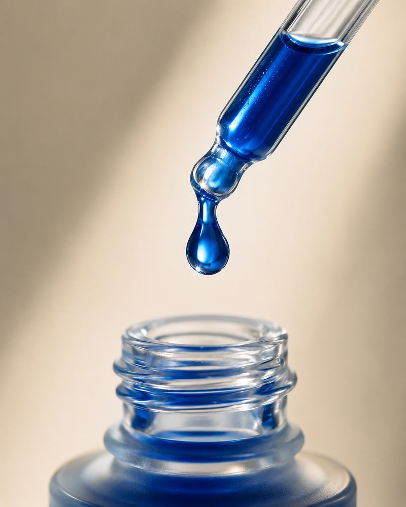 Das Blaue Serum von Hikaya Lab